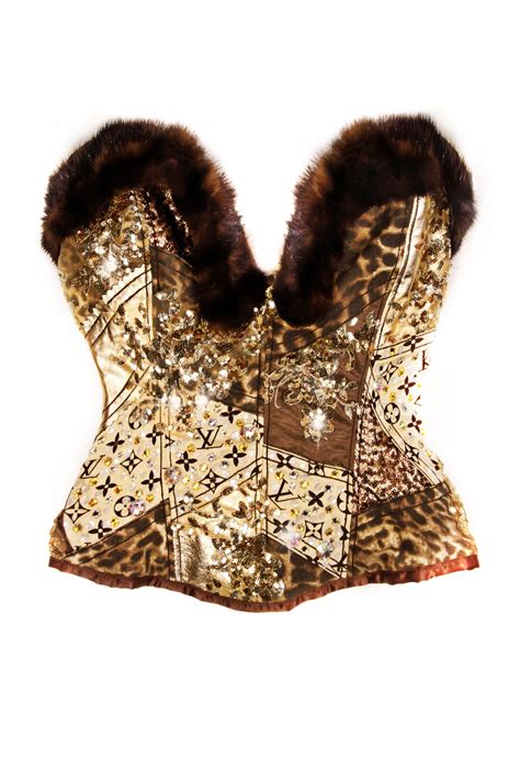 louis vuitton bustier|Products by Louis Vuitton: Rhinestone Bustier.